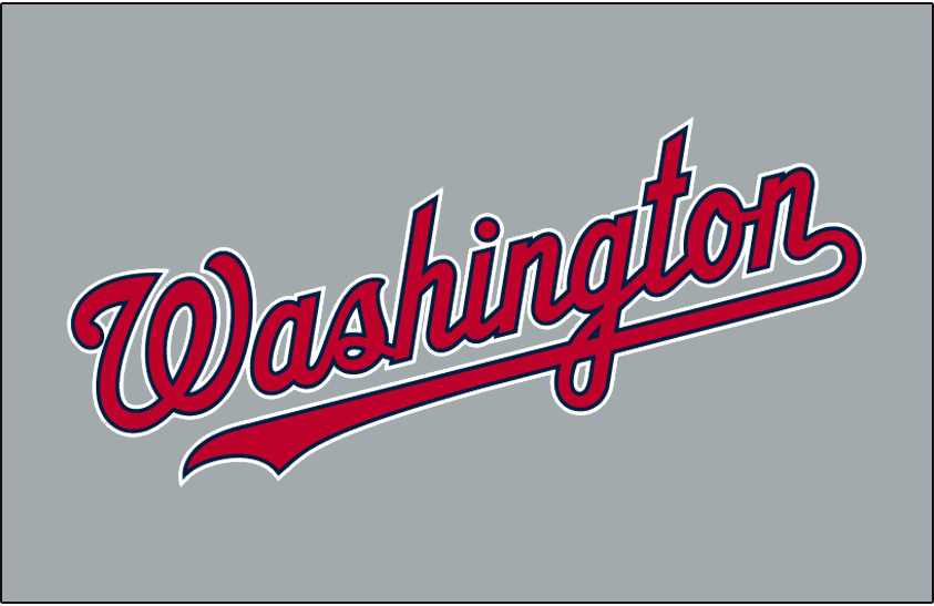 Washington Nationals 2009-Pres Jersey Logo iron on transfers for T-shirts